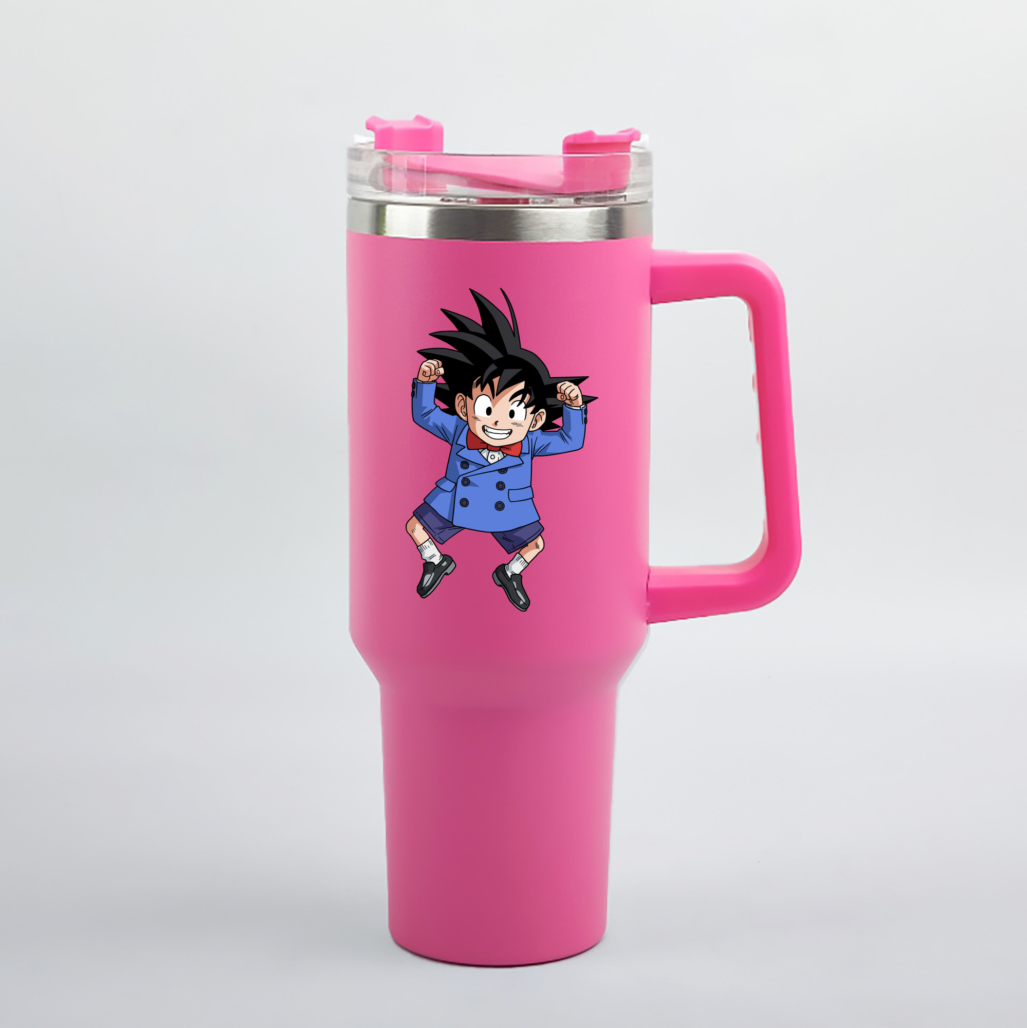 （画像用） ドラゴンボール 孫悟空（そん ごくう）Son Goku カカロット DRAGON BALL Kakarotto 1200mL車用タンブラー（カラープリント）